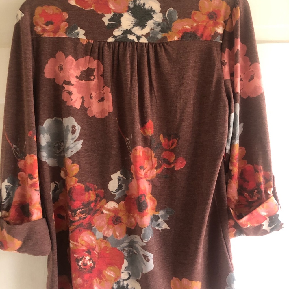 New Directions Sz PM brand 3/4 length sleeve shirt